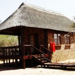 Thatch Chalet With Deck